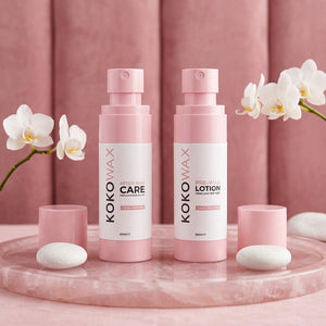 Duo de sprays avant et après épilation