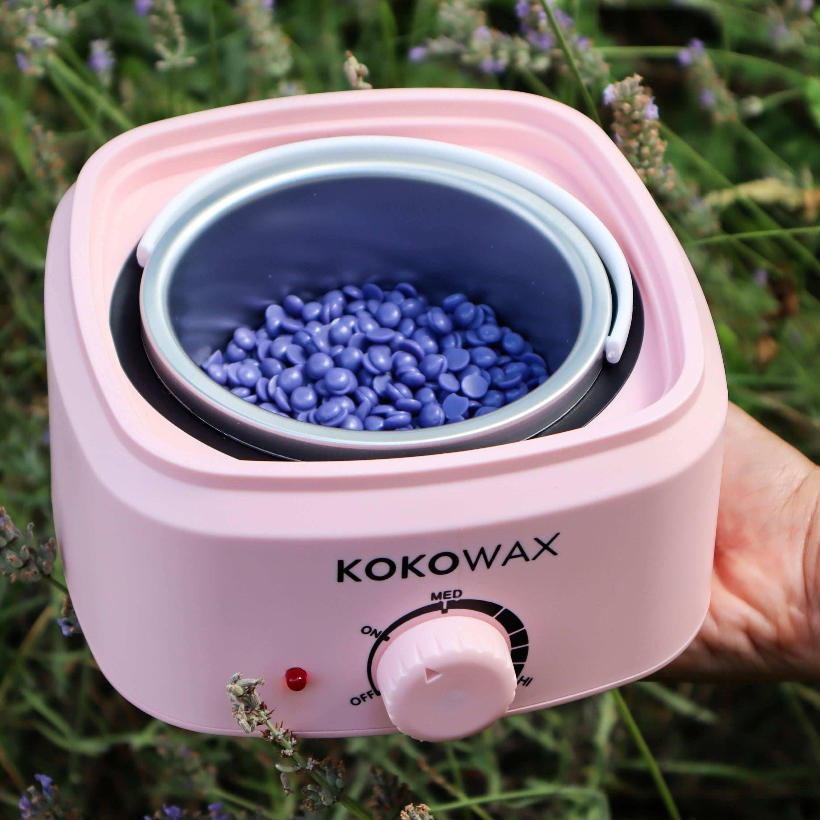 Lavendel Wachsperlen – Ganzer Körper