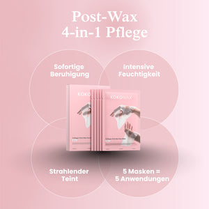 Collagen-Maske für nach dem Wachsen – 5er-Pack
