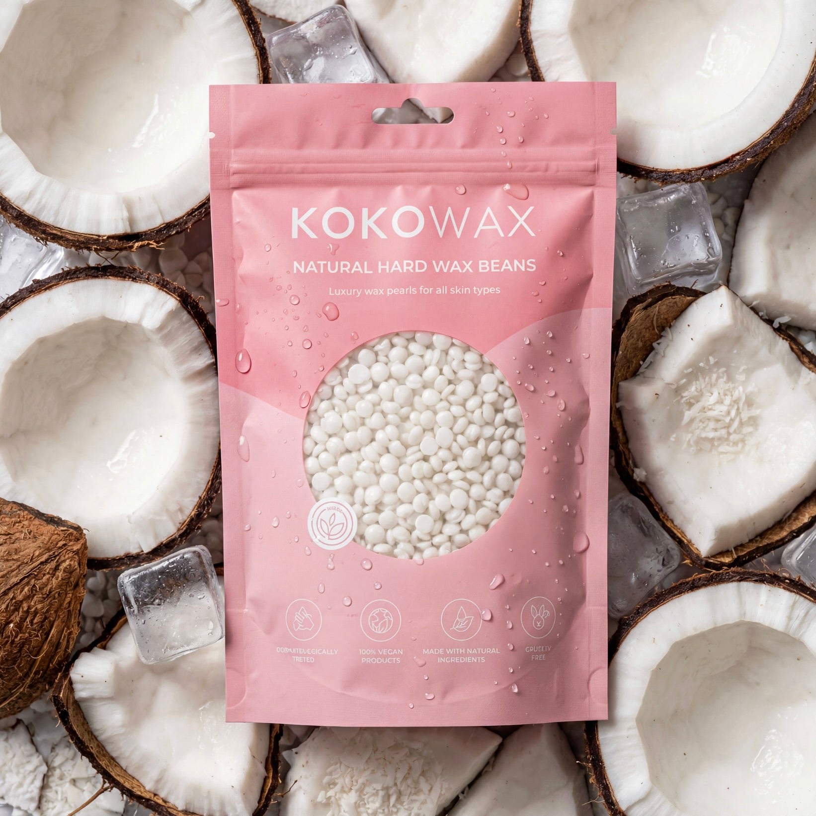 Kokos Wax - für empfindliche Haut