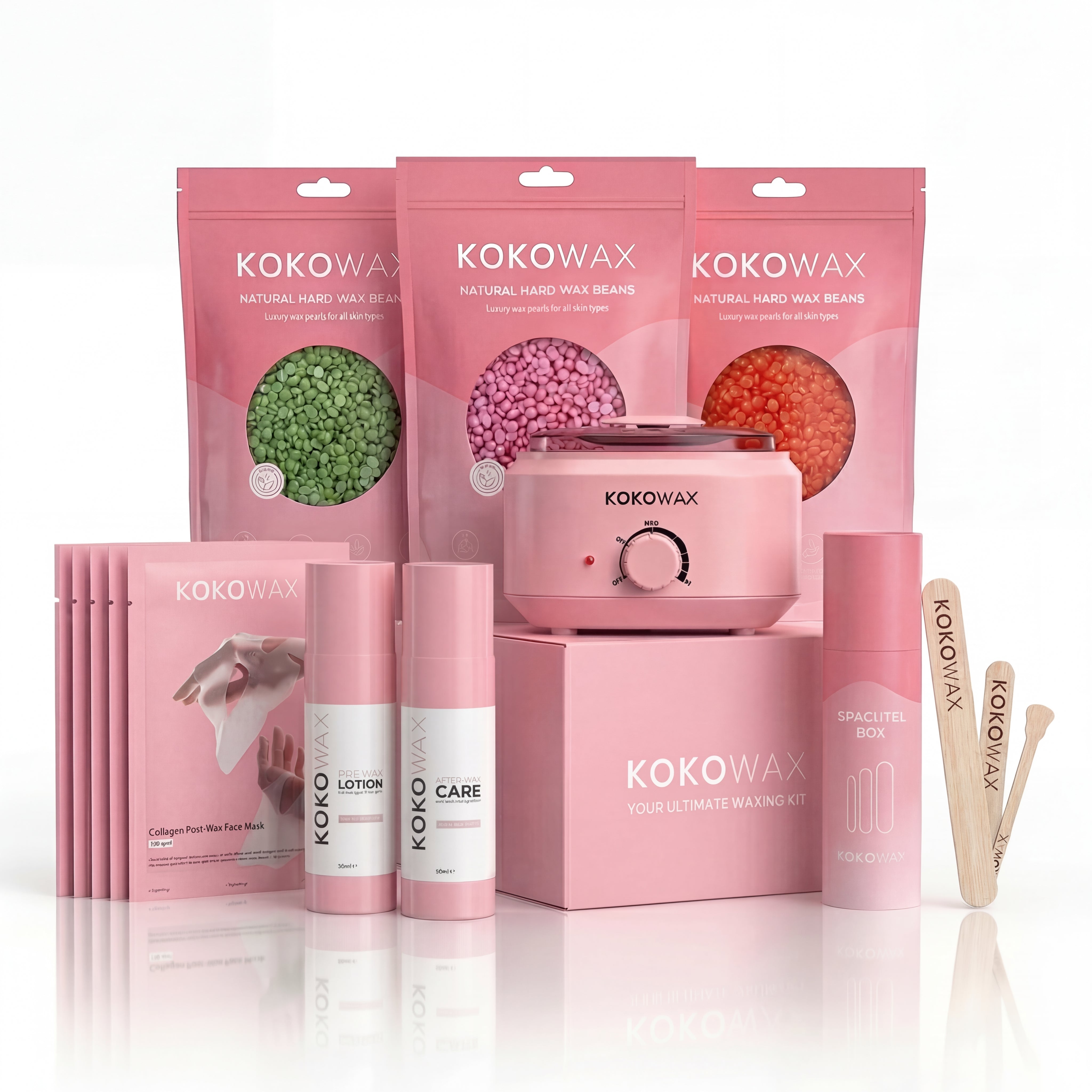 KOKO All In Set — Dein komplettes Waxing Set