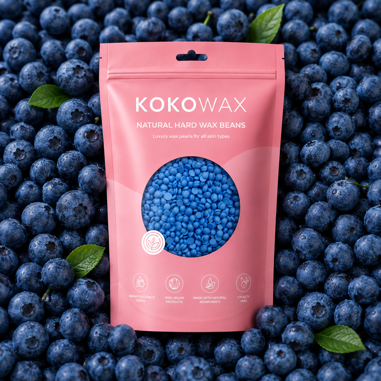 Blueberry Wax Pearls – Arms & Legs